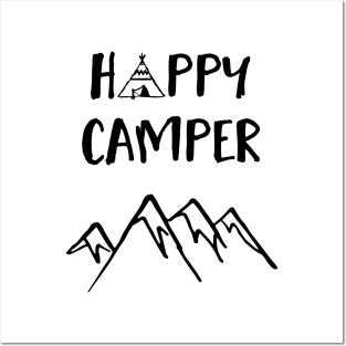 Happy Camper Posters and Art